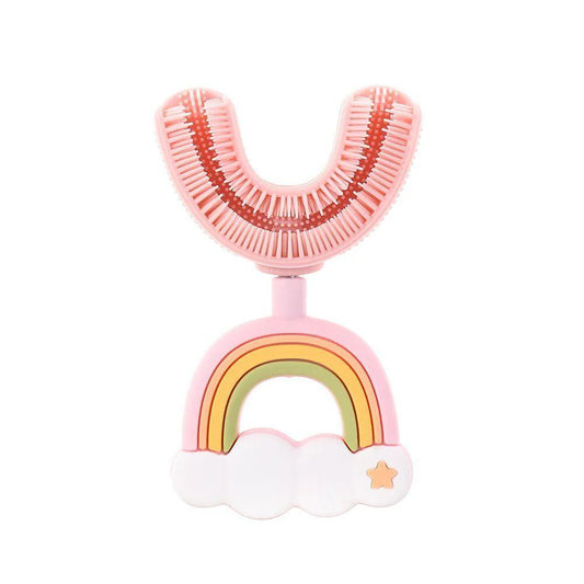 Rainbow U-Shaped Sensory Toothbrush - Toddler - Children / Adults mini