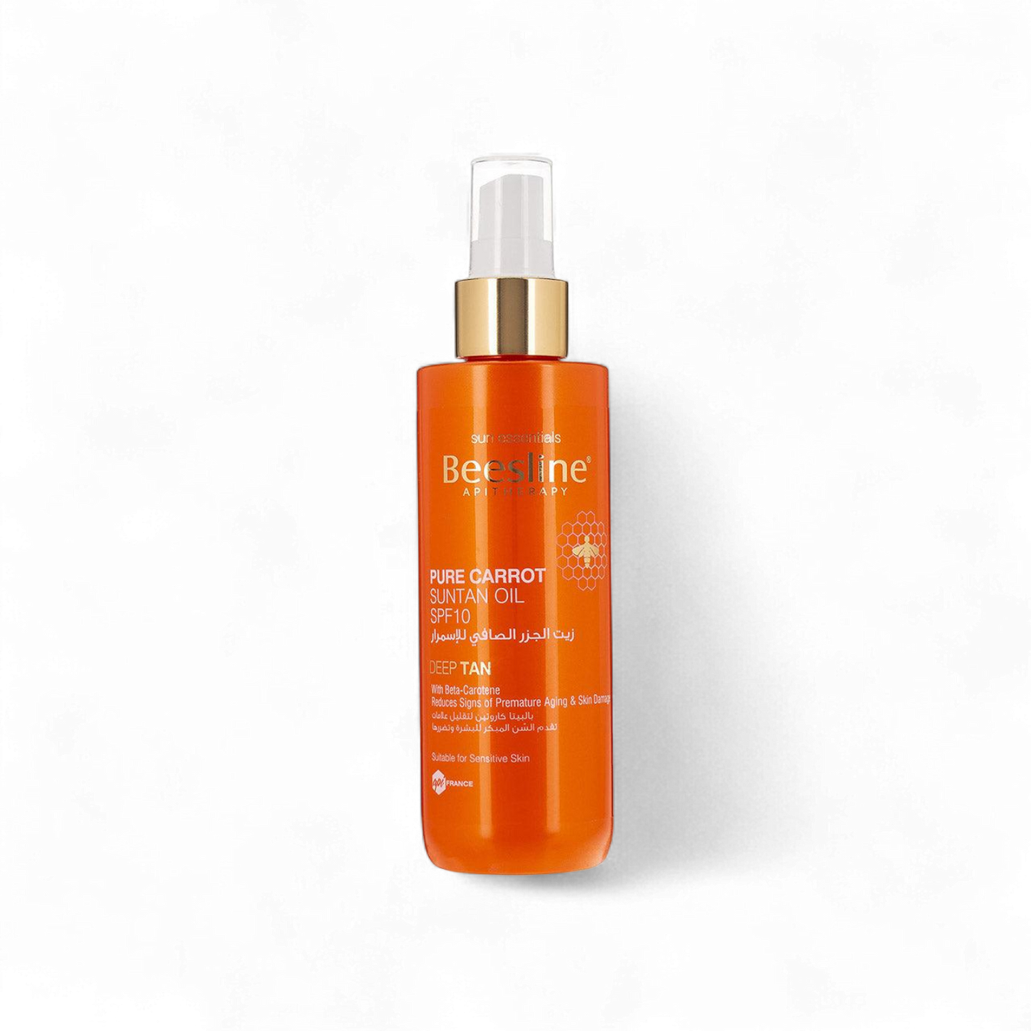 Beesline Pure Carrot Suntan Oil SPF10 - 200ml