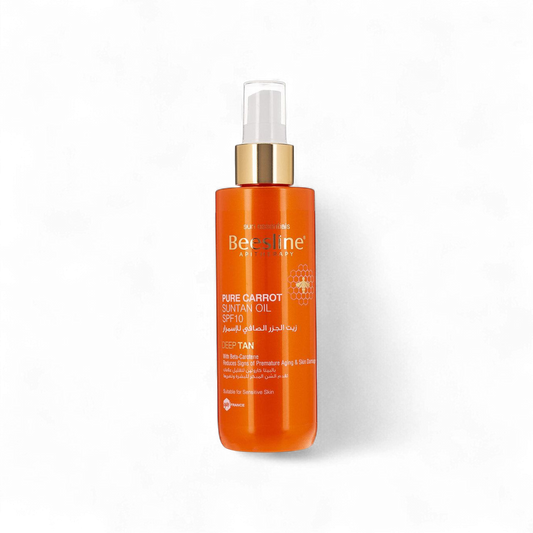 Beesline Pure Carrot Suntan Oil SPF10 - 200ml