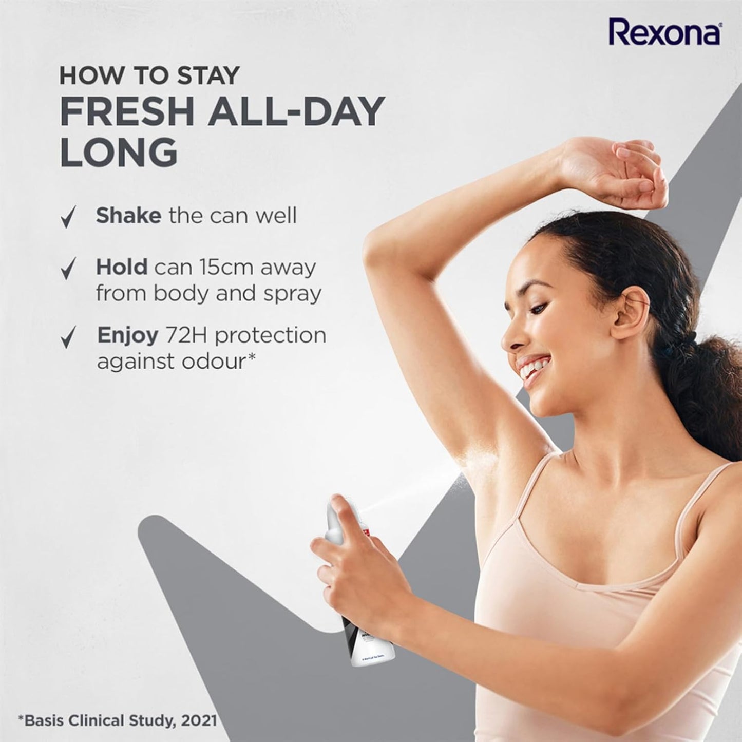 Rexona Advanced Protection 72H Invisible Deodorant Spray - 200ml