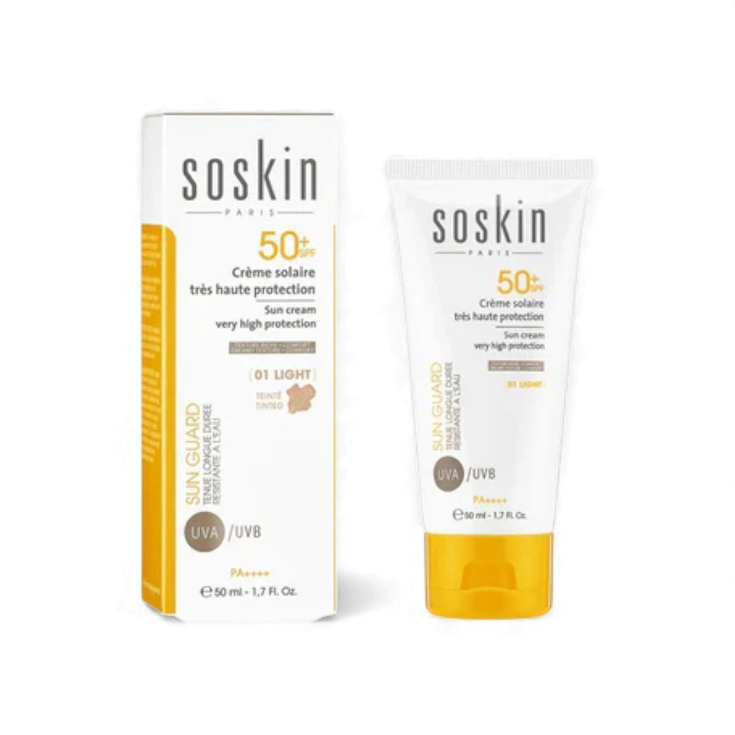 Soskin Sun Cream Tinted Light Shade - 40ml