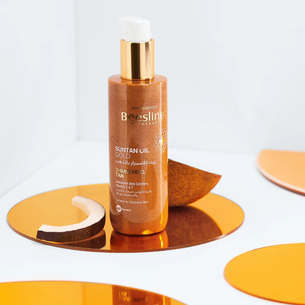 Beesline suntan oil gold - 200ml