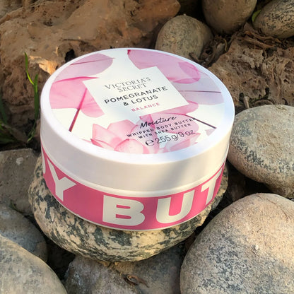 Victoria 's Secrets Pomegrante & Lotus Balance Whipped Body Butter