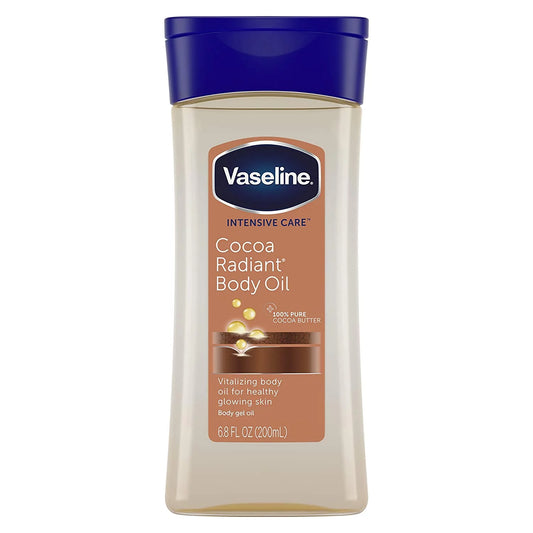 vaseline cocoa radiant body oil 200ml