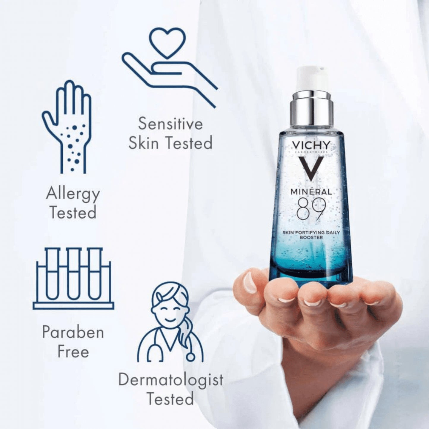 Vichy Mineral 89 Hyaluronic Acid Hydrating Serum – 50ml