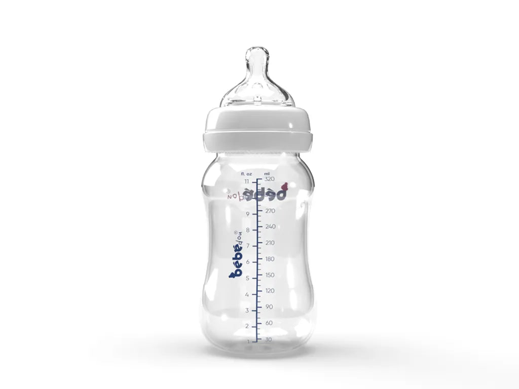 BEBEDOU Wide Neck Feeding Bottle ANTI-COLIC 6M+ 320ML BBD-1123