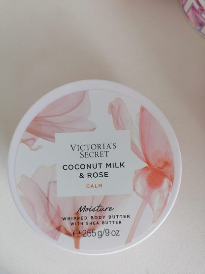 Victoria's Secrets Coconut Milk & Rose Calm Whipped Body Butter