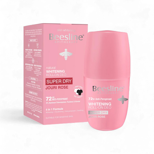 Beesline Whitening Roll-On Deodorant Super Dry Jouri Rose - 50ml