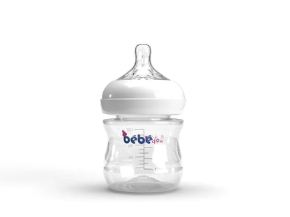 BEBEDOU Ultra-Wide Neck Feeding Bottle 0M+ 125ml BBD1111