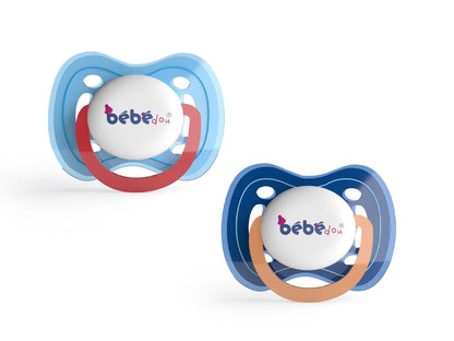 BEBEDOU Orthodontic Pacifier with Protective Cap (0-6m) BBD3101