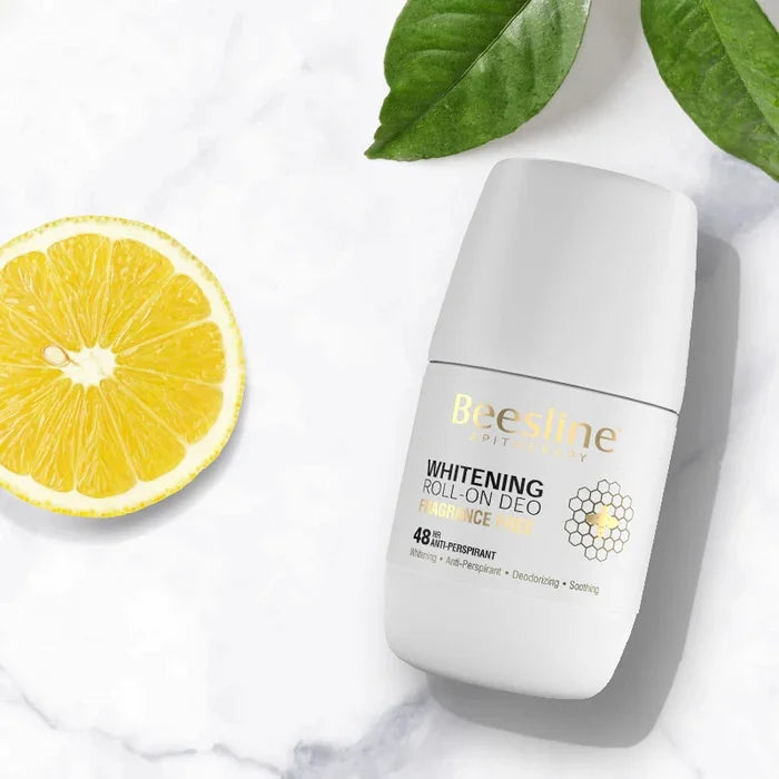 Beesline Fragrance Free Whitening Roll-On Deodorant – 50ml