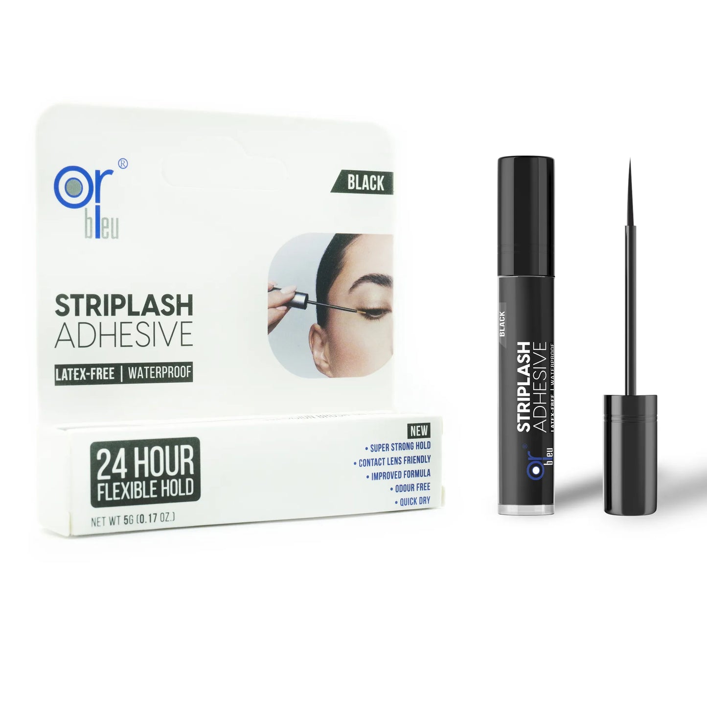 OR BLUE Black Eyelashes Glue CT954