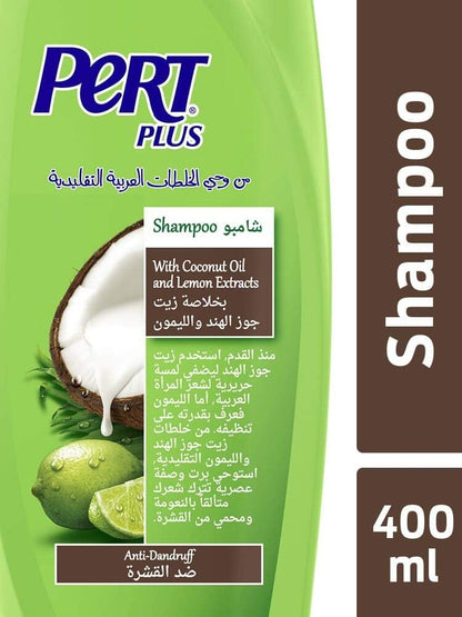 PERT PLUS Shampoo with Coconut Oil 400ml