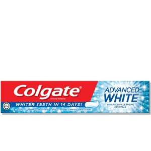 colgate advanced white toothpaste