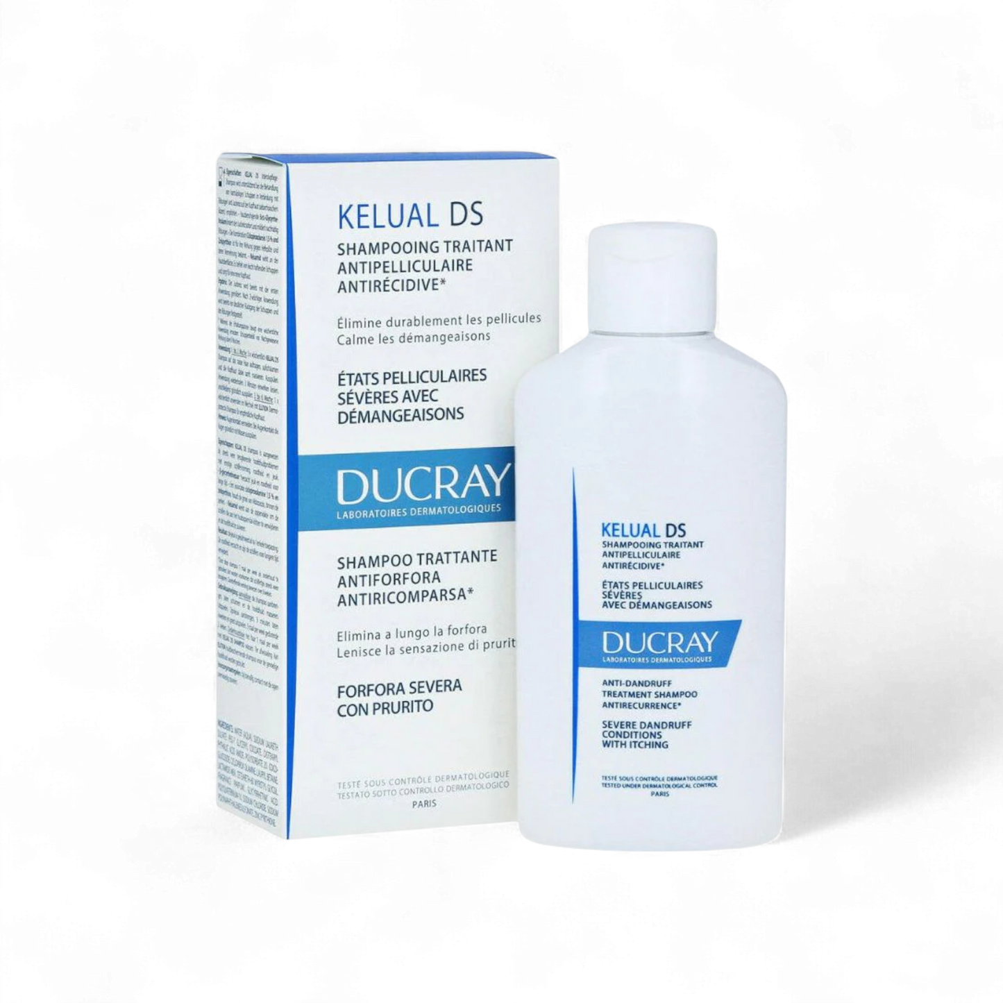 Ducray Kelual DS Anti-Dandruff Treatment Shampoo – 100 ml