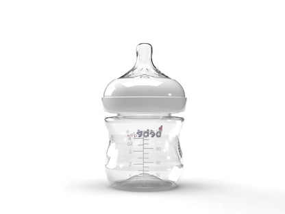 BEBEDOU Ultra-Wide Neck Feeding Bottle 0M+ 125ml BBD1111