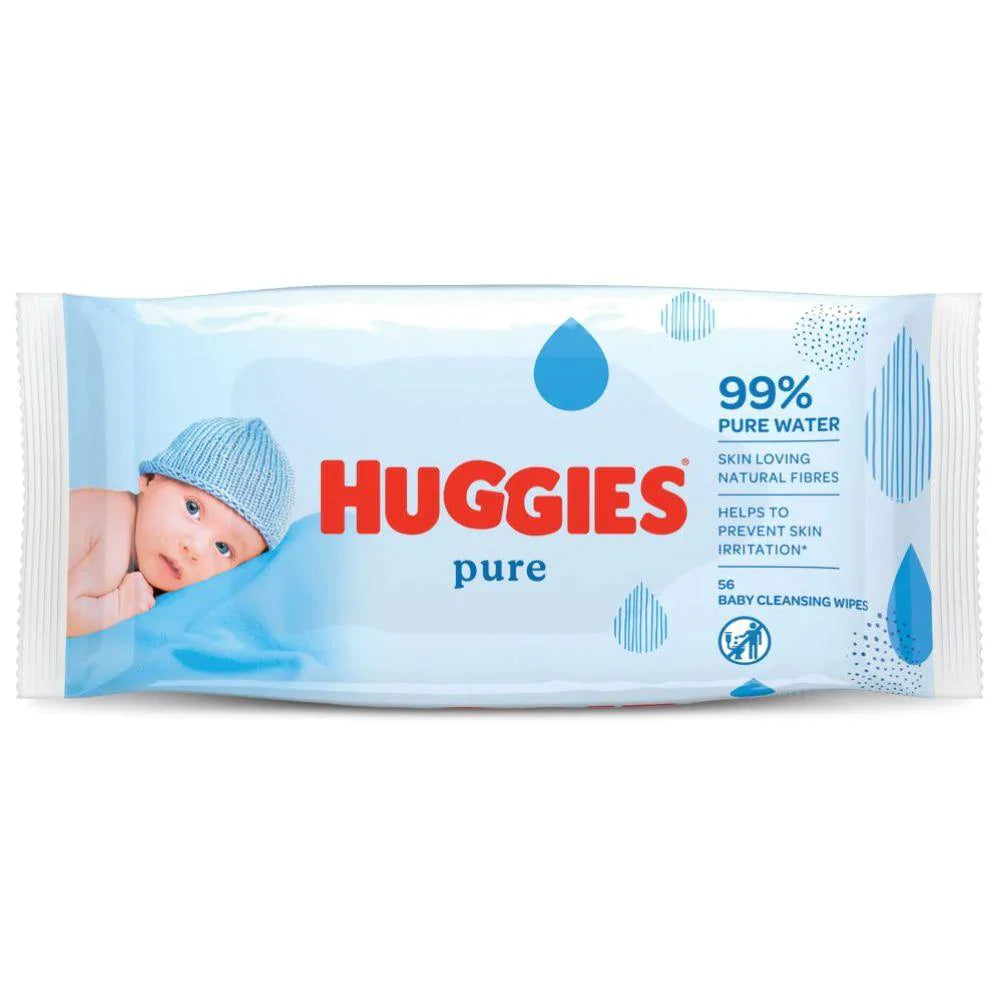 Huggies Pure Baby Wipes *56