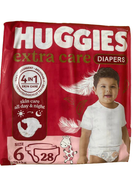 HUGGIES Extra Care Size 6 (15+Kg) 28 diapers