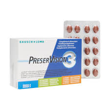 PreserVision 3 60 Capsules Bausch & Lomb