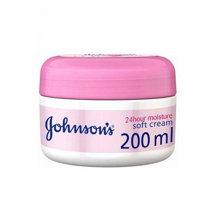 JOHNSON'S 24 hour Moisture Soft Cream 200ml