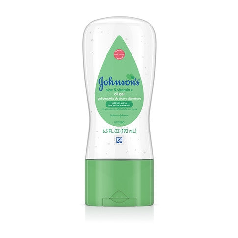 JOHNSON’S® Aloa & Vitamin E Baby Oil Gel 192mL