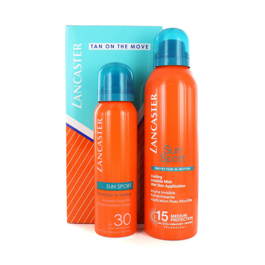 Lancaster Sun Sport Cooling Invisible Mist Spray solaire - 100 ml + 200 ml (SPF 30 - SPF 15)