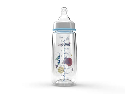 BEBEDOU Standard Neck Feeding Bottle 270ml BLUE BBD 1135