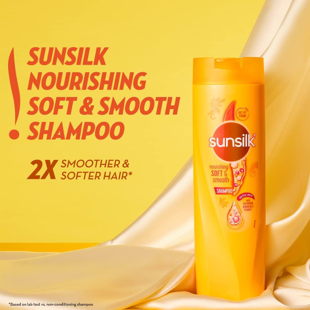 SUNSILK Shampoo Soft and Smooth 600ML