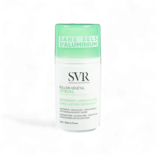 SVR Spirial Vegetal Roll-On Antiperspirant Without Aluminum Salts – 50 ml
