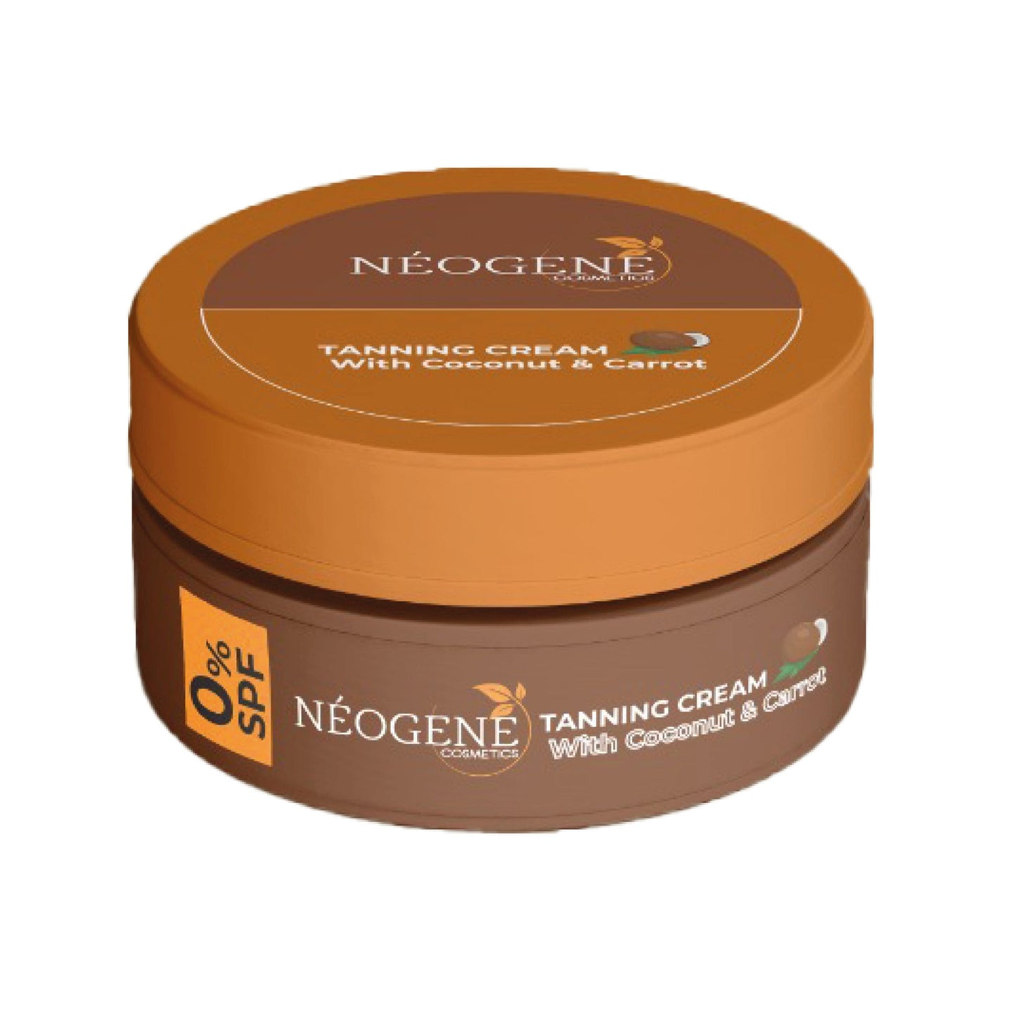 Neogene Sun Tanning Oil Cream With Carrot & Coconut