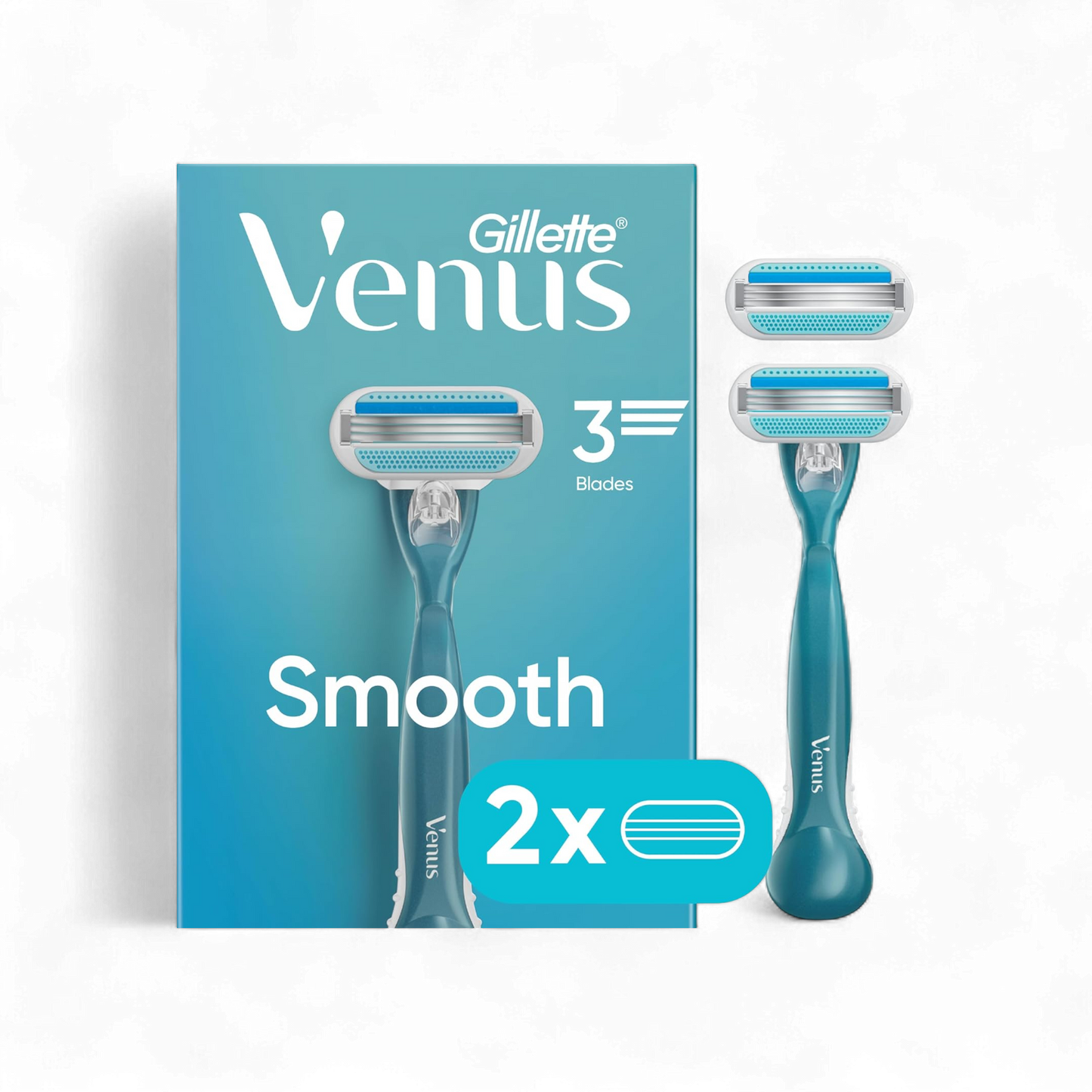 Gillette Venus Smooth Razor – 2 Blades