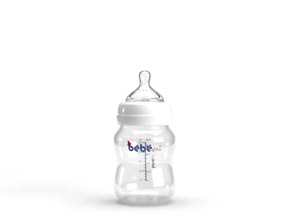 BEBEDOU Wide Neck Feeding Bottle ANTI-COLIC 3M+ 240ML BBD-1122