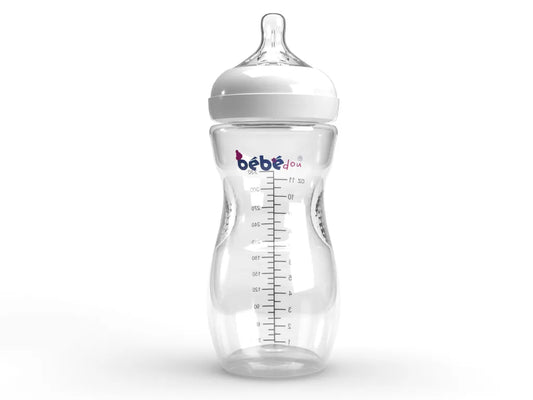 BEBEDOU Ultra-Wide Neck Feeding Bottle 6M+ 330 ml BBD 1113