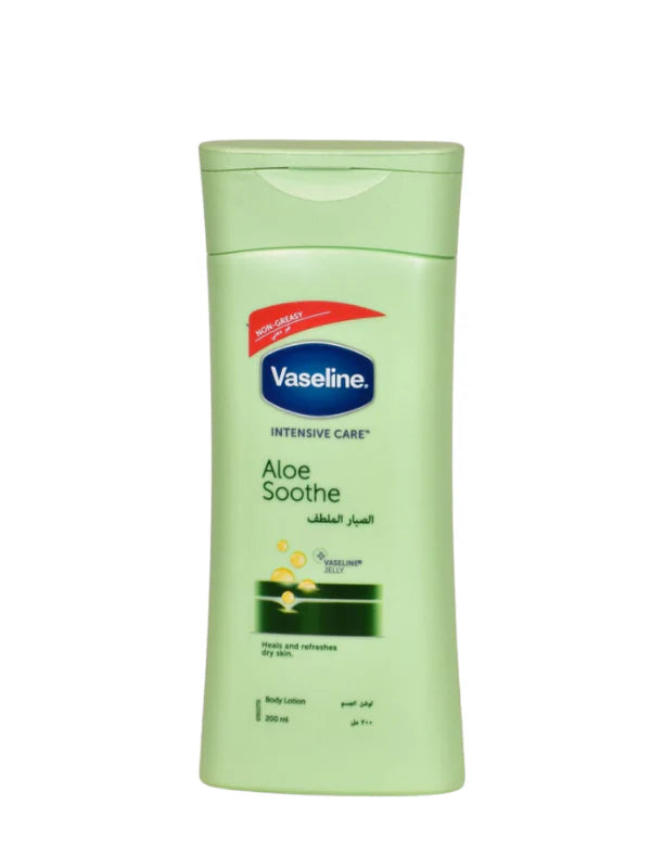 vaseline aloe soothe